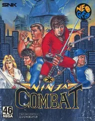 ネオジオCDソフト　ニンジャコンバット(CD-ROM) Ninja Combat NeoGeo CDRom ADK Used Japan Boxed Tested