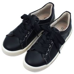 希少✨Estacion×marmelo ゴム紐 レザー スニーカー ネイビー - メルカリ