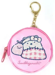 【中古】財布・パスケース しろくま＆ふろしき 刺繍コインケース 「すみっコぐらし ネオ・すみっコくじ Part7」 G賞