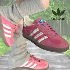 1営業日発送  adidas ガゼルGAZELLE INDOOR SHOESユニセックス  IF1809　スニーカー  SIZE:23.5cm☆