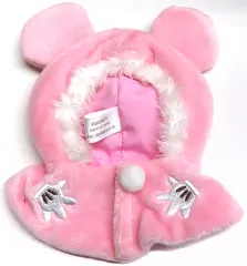 【中古】キーホルダー ピンク 「ディズニー UniBEARsity シークレットポンチョ」 ディズニーストア限定