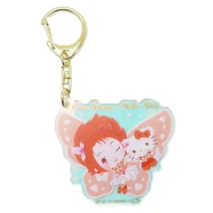 【メール便】Yes！ プリキュア5 GoGo！xサンリオキャラクターズ キーリング オーロラアクリルキーホルダー キュアルージュxハローキティ バンダイ プレゼント キャラクター グッズ 