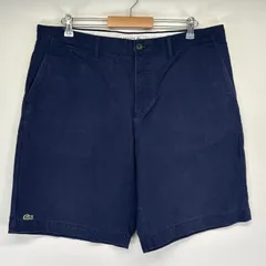 美品/廃番【ラコステ】ゴルフ ショーツ ハーフパンツ ショートパンツ グレー×紺 LACOSTE - 美品/廃番【ラコステ】ゴルフ ショーツ ハーフパンツ