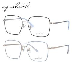 アクアレーベル メガネフレーム 伊達メガネ AQUALABEL ALF 3006 全2カラー 52サイズ スクエア ユニセックス メンズ レディース