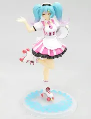 【中古】フィギュア 初音ミク タイクレオンライン限定カラー 「キャラクター・ボーカル・シリーズ01 初音ミク」 Costumes カフェメイド ver. タイトーオンラインクレーン限定
