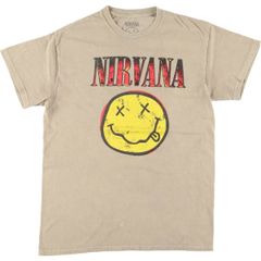 古着 NIRVANA ニルヴァーナ バンドTシャツ バンT メンズM相当/eaa575810