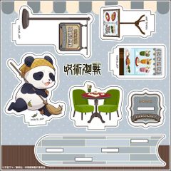[신품·공식]주술회전 미니아크릴 디오라마[일본식 카페 ver.]⑥팬더 공식 상품 colleize 콜레이즈