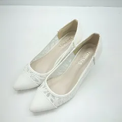 ◇ ⊂ Vivian ヴィヴィアン パンプス サイズ22.5 ホワイト レディース E  【1502060008877】