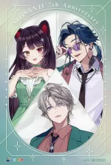 【中古】ポストカード グリーン ポストカード 「にじさんじ 7th Anniversary フェア in animate」 対象商品購入