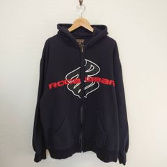 ROCAWEAR ロカウェア ジップ フロントロゴ パーカー フーディー 90's