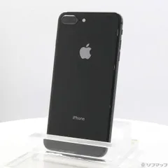 〔中古品〕 iPhone8 Plus 64GB スペースグレイ NQ9K2J／A au【377】