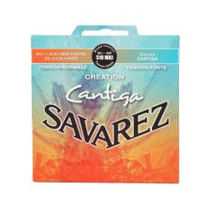 Savarez サバレス クラシックギター弦 ナイロンカーボンハイブリッド高音弦 510MRJ ミックステンション 1セット 滑らかな手触りでテンションが長持ち