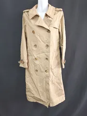 ◇ ◎ RayBeams レイビームス 大人カジュアル 秋春物 生地薄手 長袖 トレンチコート サイズ1 ベージュ系 レディース E  【1310300039785】のサムネイル