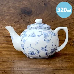 中国 清時代 青花 / 染付松鼠花草文壺 茶道具