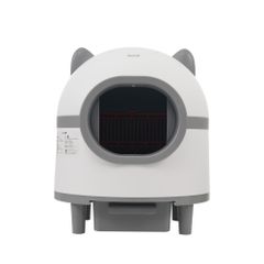 自動ネコトイレ 猫 トイレ 猫用 猫トイレ 自動 清掃 重量センサー 安全 多頭飼い 大容量 留守番 脱臭 猫砂 掃除 飛び散り防止 スマホ アプリ 遠隔操作 ペット 家電 お手入れ簡単 静音 おしゃれ 