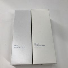Y1308 Fleuri ミネラルクレイフォーム 100g・クリアゲルクレンズ 150ml 2点セット