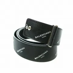 ⭐︎BALENCIAGA ⭐︎ レザーベルト バレンシアガ　ロゴ　ブラック　総柄 楽天市場】BALENCIAGA(バレンシアガ) サイズ:80 クラシック B