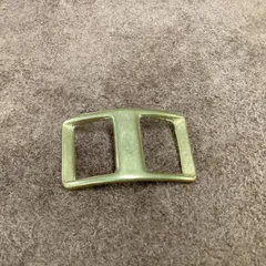 39.ベルト用バックル　真鍮製　四角