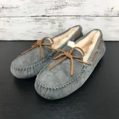 UGG Moccasins DAKOTA アグ モカシン ダコタ グレー 24 cm S/N 5612 CB00460