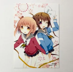 スロウスタート 一之瀬花名 百地たまて 特典ブロマイド まんがタイムきらら