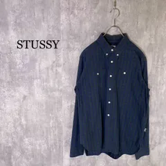 『STUSSY』ステューシー (L) チェック柄  プルオーバーシャツ