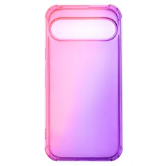 Google Pixel 9 / 9 Pro ケース グラデーション 耐衝撃 ソフト ケース 【Color】ピンク・パープル