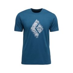MOON Logo Climbing T-Shirt Heather Blueムーン ロゴ