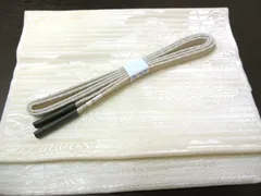 ≪新品≫夏用・絽 ラミエール 洗える 帯揚げ・帯締めセット ≪新品≫No.26