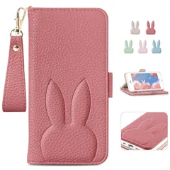 iPhoneSE 第2/第3世代 ケース 手帳型 iphone se2/se3 ケース人気 iPhone8/iPhone7 可愛い アイフォン8ケース アイフォンse スマホケース兎 アニマルおしゃれ カードポケット 電話ケース 財布型 携帯カバー レディ 1