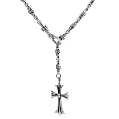 新品 クロス 十字架 ハンギングネックレス ペンダント ファッション アクセサリー メンズ レディース ユニセックス シンプル グランジ ロック メタル ゴシック かっこいい 韓国 韓流 オルチャンファッション 吊り下げ