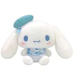 サンリオ　シャーベットマリン シナモロール ぬいぐるみ　Sサイズ　212481-25　ナカジマコーポレーション