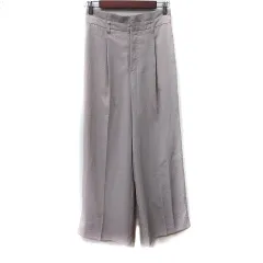 ロペピクニック ROPE Picnic ワイドパンツ ハイウエスト 40 L ベージュ /YI