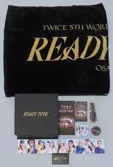 【中古】グッズセット TWICE オリジナルグッズセット 「TWICE 5TH WORLD TOUR ’READY TO BE’ in JAPAN」 アップグレードチケット特典