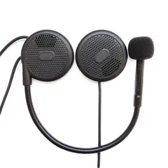 NikoMaku 【薄型 耳が痛くない】 ニコマク 無線 バイク インカム イヤホン Bluetooth 4.1 ヘルメット ヘッドセット L1M ブルートゥース 技適認証取得済 ハンズフリー オートバイ スピーカー イヤホンマイク マイク付き インカム用 音