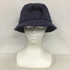 STUSSY ステューシー 帽子 ハット バケットハット バケハ チェック