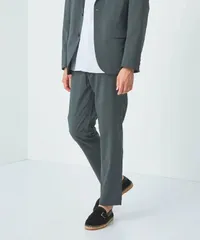 UNITED ARROWS green label relaxing ユナイテッドアローズ グリーンレーベルリラクシング ドライポリエステル ナロー ユーティリティパンツ 9分丈 イージーパンツ 3214-111-0468 (定価税込￥9,900)