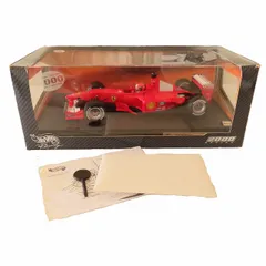 #anze マテル Mattel ホットウィール HotWheels 2000 Racing ミニカー 赤 1/18 F1-2000 MICHAEL SCHUMACHER [961199]