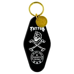 【USA】レトロ TATTOO モーテル キーホルダー : USMO-013BK