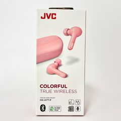 JVC WIRELESS STEREO HEADSET PINK ジェイブイシー ワイヤレスステレオヘッドセット 完全ワイヤレスイヤホン HA-A7T-P ピンク ②