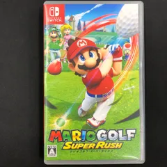 中古 Switch マリオゴルフ スーパーラッシュ MARIO GOLF SUPER RUSH やや傷汚れあり