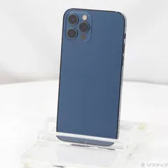 〔中古品〕 iPhone12 Pro 256GB パシフィックブルー NGMD3J／A SIMフリー【371】
