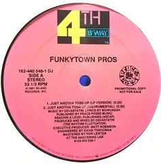 米12” Funkytown Pros Just Anotha Toss Up 1624405481 Peace Posse, 4th & Broadway /00250のサムネイル