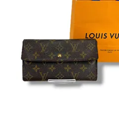 LOUIS VUITTON ルイヴィトン モノグラムレザー ポルトフォイユ サラ 二つ折り長財布　ロングウォレット