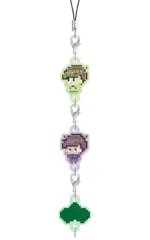 【中古】ストラップ(キャラクター) チョロ松＆一松 256たんmini 連結ラバーストラップ 「おそ松さん」