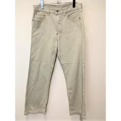 Levi's　デニムパンツ　Gパン　ジーンズ　ボトムス　カラーデニム　コットン　無地　アジャスター　702-11　日本製　アメカジ　古着