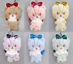 【中古】キーホルダー 全6種セット ふわふわマスコット 「タイニーチャム」