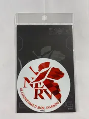 エヴァンゲリオンレーシング EVA Racing NERV ロゴ サークル キャラクターステッカー LCS1229 2020新作◎メルカリSHOP