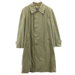 Burberrys バーバリーズ 80s 90s 英国製 オールド ステンカラーコート オリーブ メンズ 古着