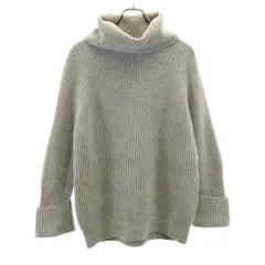 ユナイテッドアローズ 長袖 ルーズタートルネック セーター グレー UNITED ARROWS ニット レディース