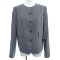 ジルサンダーネイビー JIL SANDER NAVY ノーカラージャケットのサムネイル